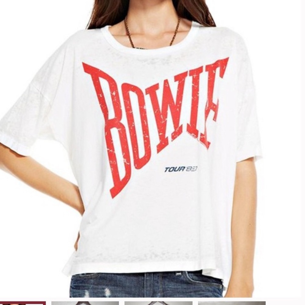 Chaser Bowie boyfriend tee shirt